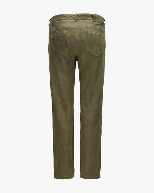 Arma Moss Lederhose in Green für Herren