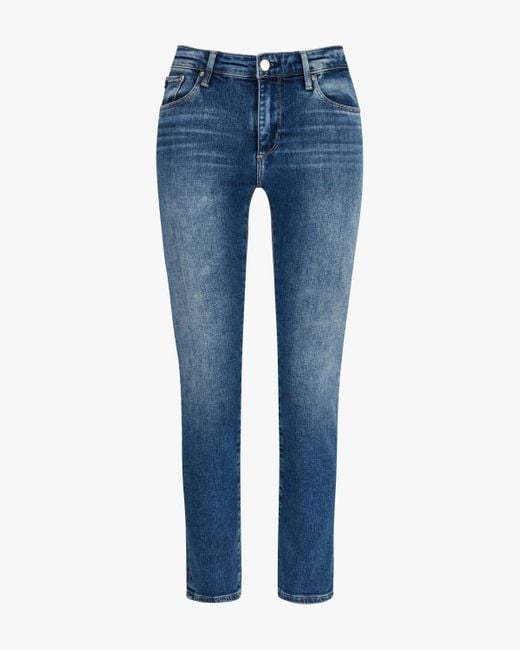 AG Jeans Blue Prima Ankle 7/8-Jeans