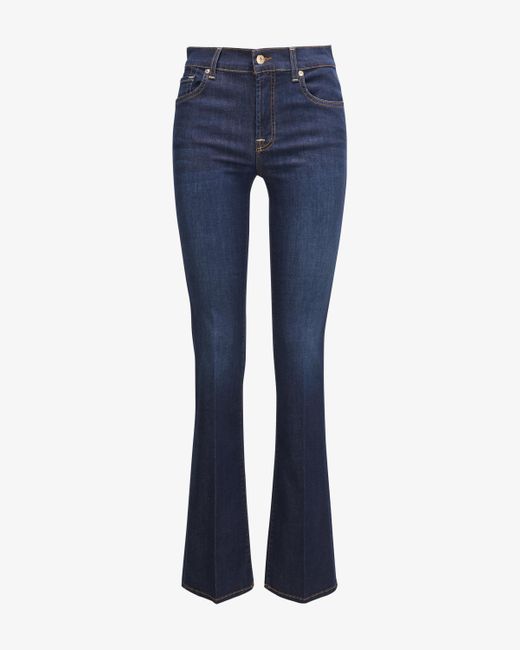 7 For All Mankind Blue Bootcut Jeans