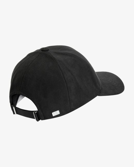 Varsity Headwear Alcantara Cap in Black für Herren