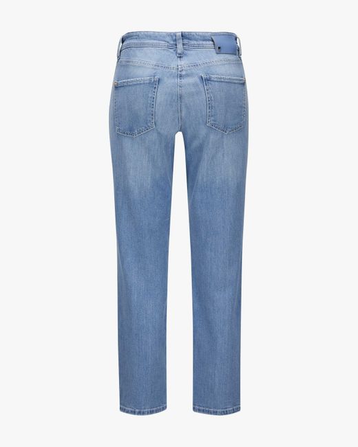 Cambio Blue Piper Jeans Cropped