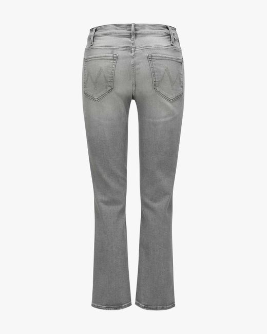Mother Gray The Hustler Ankle Jeans