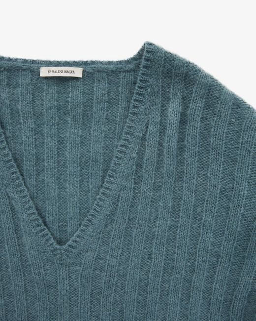 By Malene Birger Blue Cimone Woll-Pullover