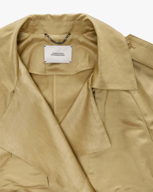 Dorothee Schumacher Natural Slouchy Coolness Trenchcoat