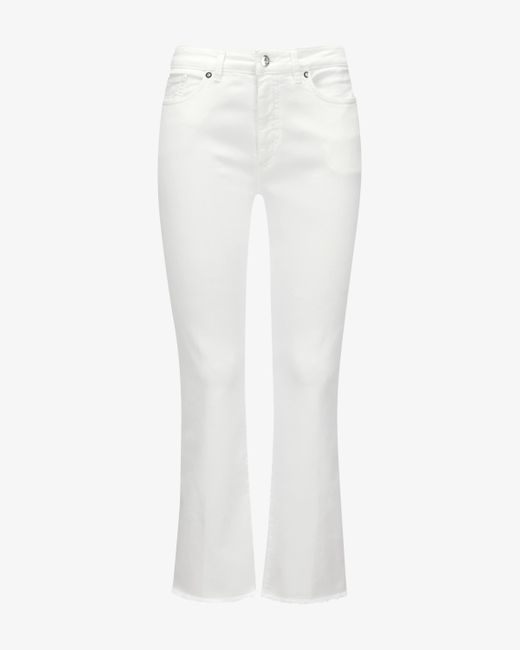 Nine:inthe:morning White 7/8-Jeans