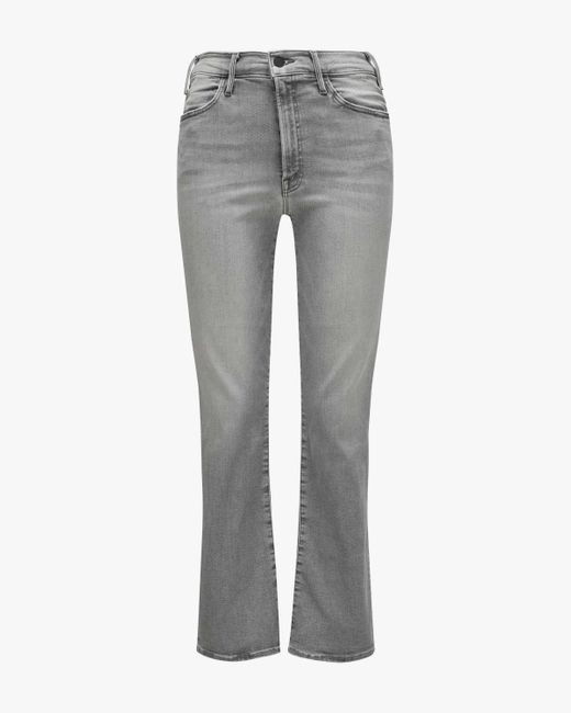 Mother Gray The Hustler Ankle Jeans