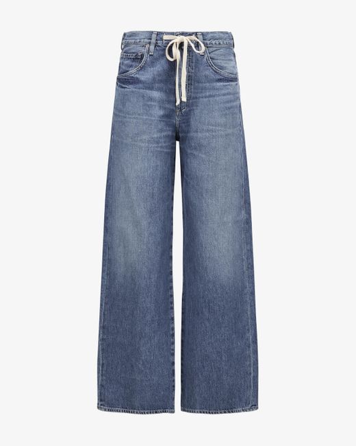 Citizens of Humanity Blue Brynn Drawstring Jeans