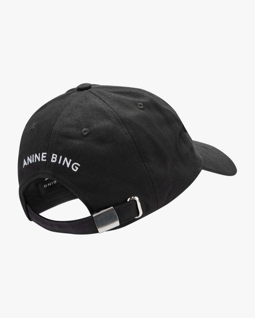 Anine Bing Black Baseball Cap