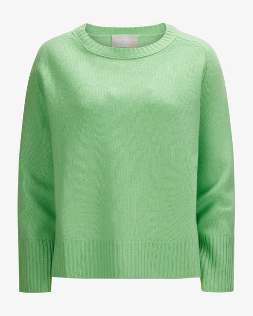 Hemisphere Green Cashmere-Pullover