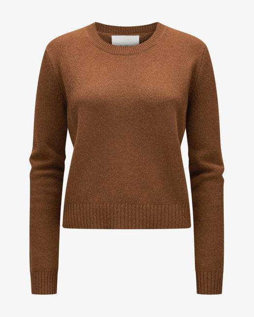 Lisa Yang Brown Mable Cashmere-Pullover