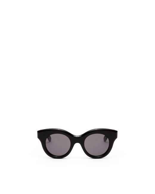 Loewe Black Luxury Tarsier Sunglasses In Acetate