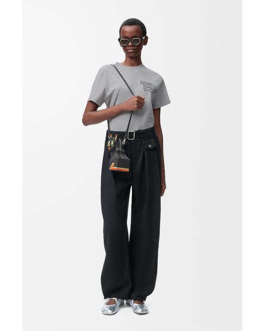 Loewe Gray Regular Fit T-Shirt