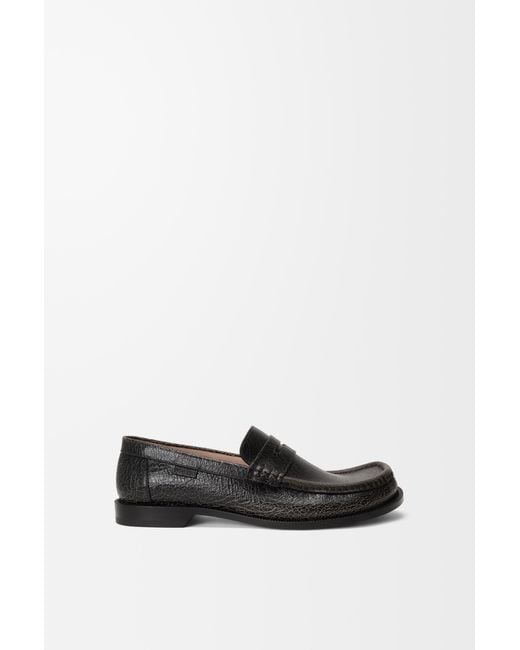 Mocasín Campo En Piel De Cuero Agrietadasize Hombre Loewe de hombre de color Multicolor