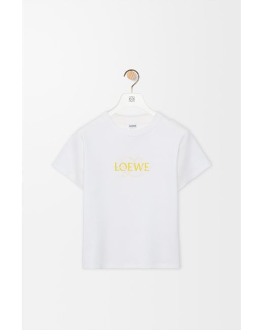 Loewe White Regular Fit T-Shirt