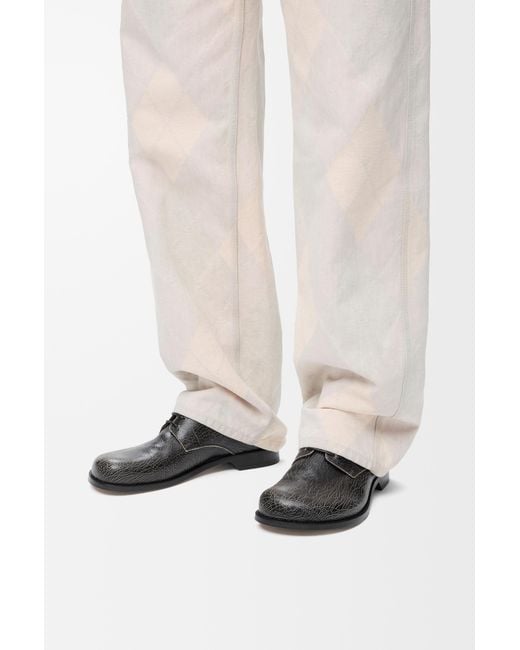 Loewe Black Campo Derby for men