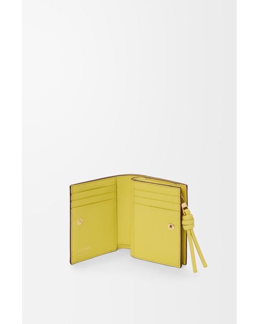 Loewe Purple Knot Compact Wallet