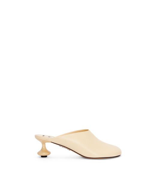 Loewe Natural Leather Toy Mules 45
