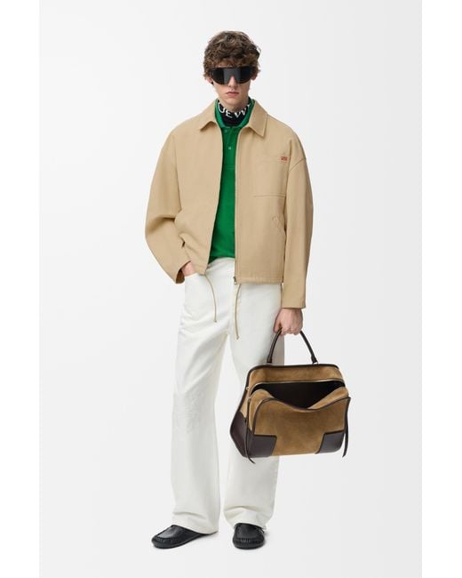 Loewe Natural Zip-Up Jacket for men