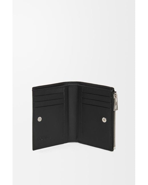 Loewe White Slim Compact Walllet for men