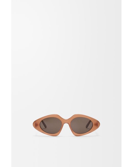 Loewe Multicolor Triangle Slim Sunglasses For