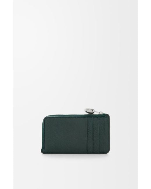 Loewe Green Pebble Coin Cardholder
