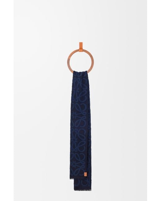 Loewe Blue Scarf