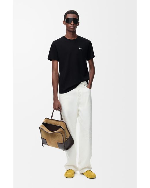 Loewe Black Regular Fit T-Shirt for men