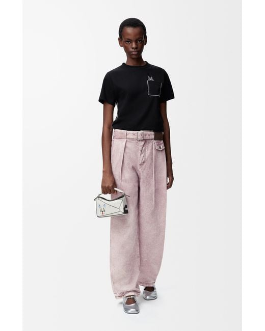 Loewe Pink Jeans