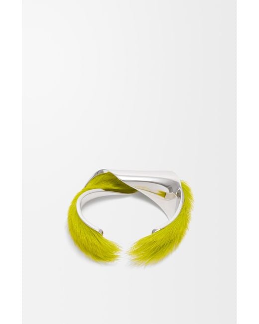 Loewe Blue Thin Twisted Cuff