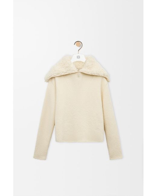 Loewe Natural Zip-Up Sweater