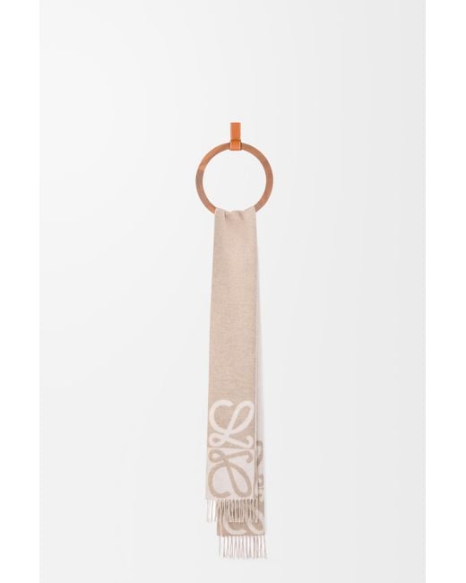 Loewe White Scarf