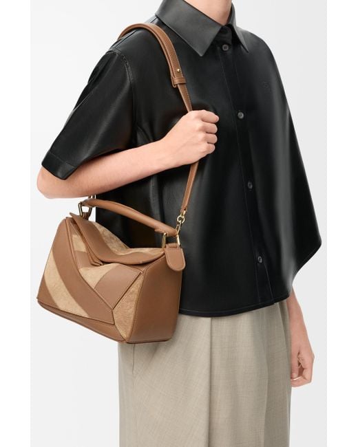 Loewe Multicolor Small Puzzle Bag