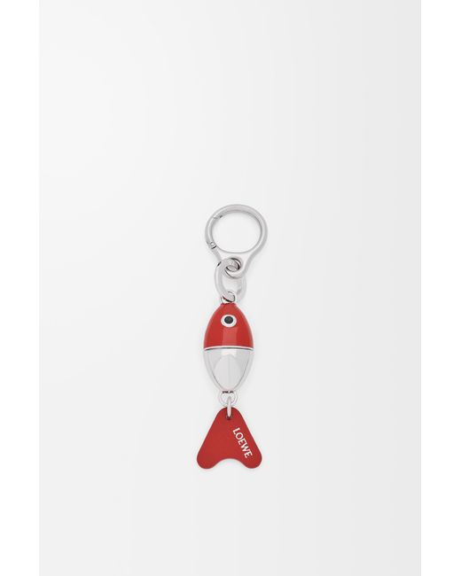 Loewe White Fishing Lure Charm Mujer
