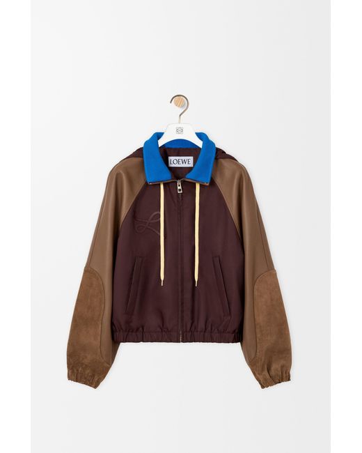 Loewe Brown Bomber Jacket