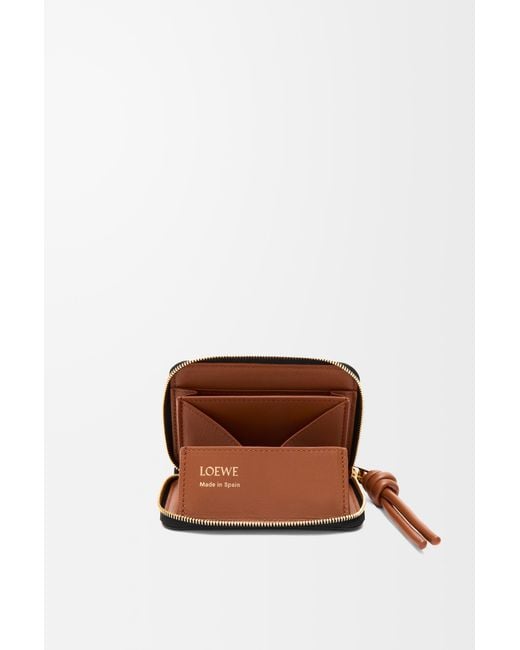 Loewe Black Zipped Coin Purse