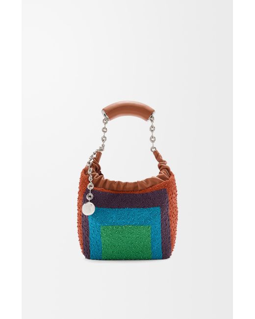 Loewe Blue Mini Squeeze Bag