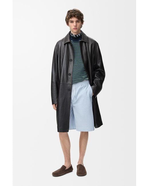Loewe Blue Drawstring Shorts for men