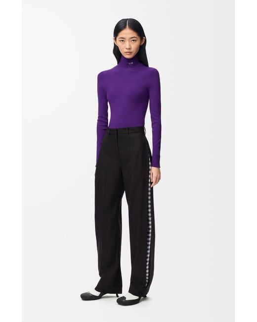 Loewe Purple Trousers