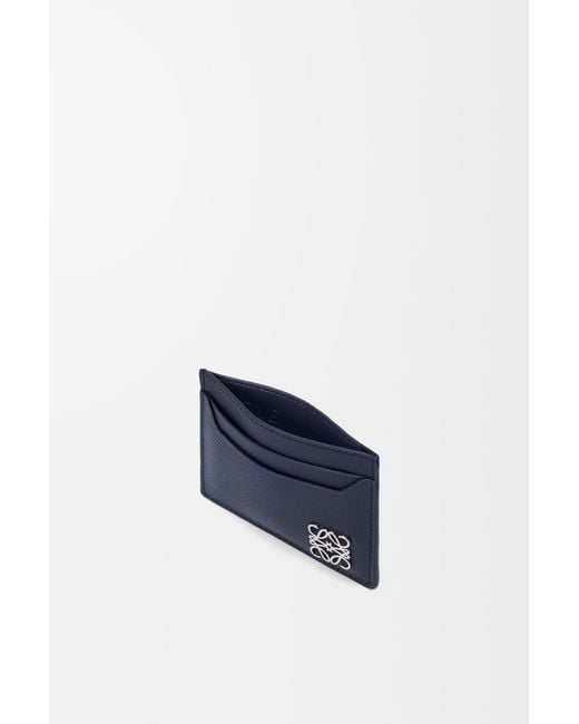 Loewe Blue Anagram Plain Cardholder