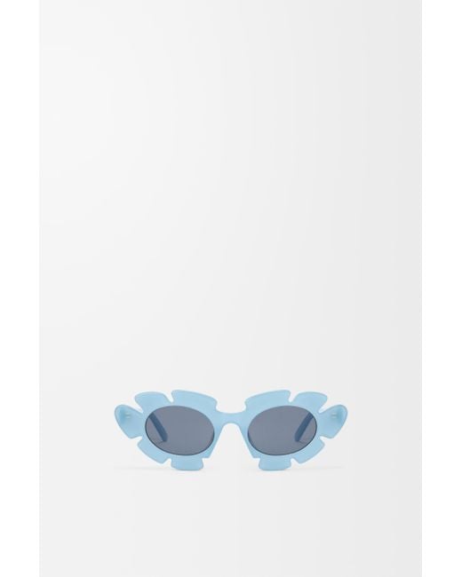 Loewe Blue Flower Sunglasses For