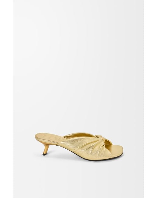 Loewe Metallic Pebble Soft Slide