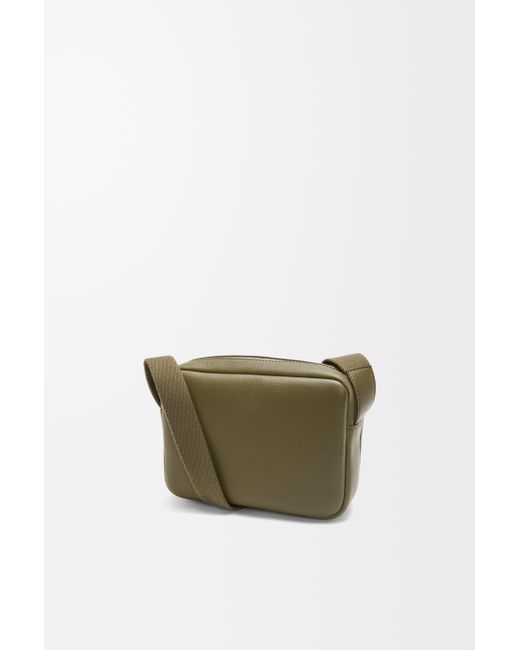 Loewe Green Luxury Xs Military Messenger Bag In Soft Grained Calfskin for men