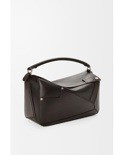 Loewe Black Panta Large Puzzle Bag for men