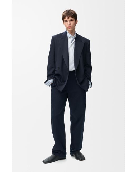 Camisa En Algodónsize Hombre Loewe de hombre de color White