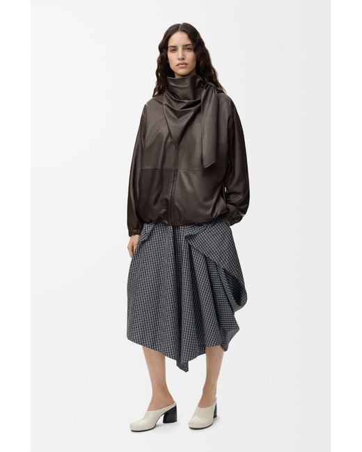 Loewe Black Scarf Jacket