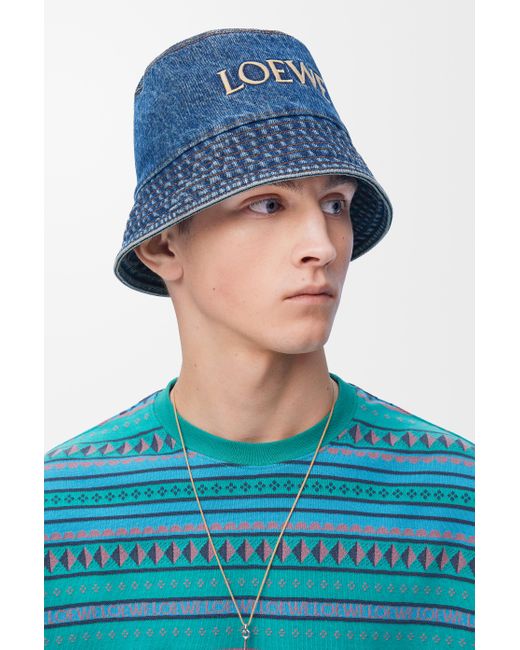 Loewe Blue Bucket Hat