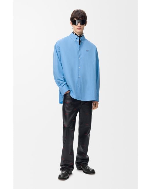 Loewe Blue Shirt for men