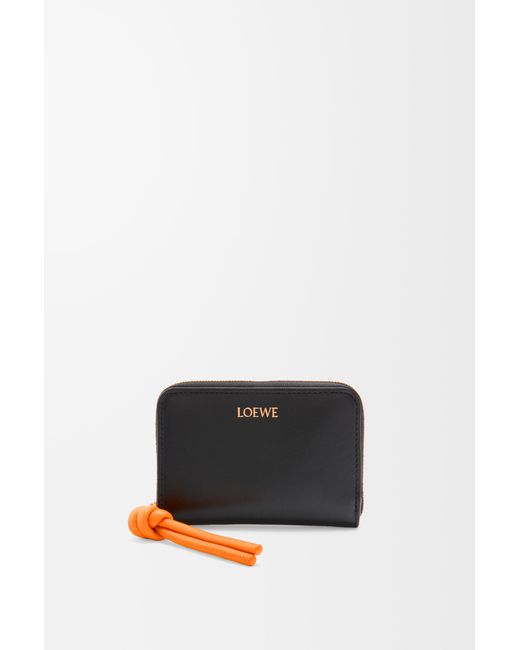 Loewe White Zipped Coin Purse