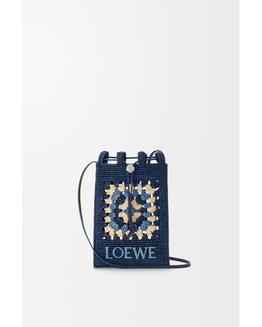 Loewe Blue Drawstring Pocket
