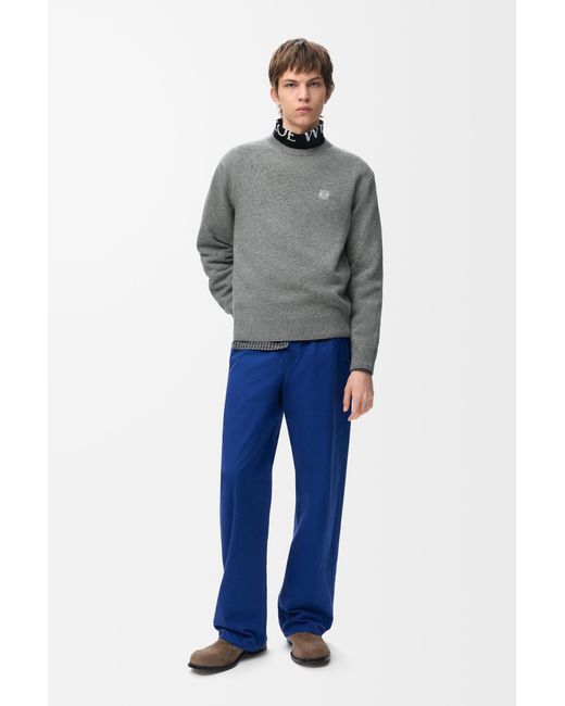 Loewe Gray Sweater for men